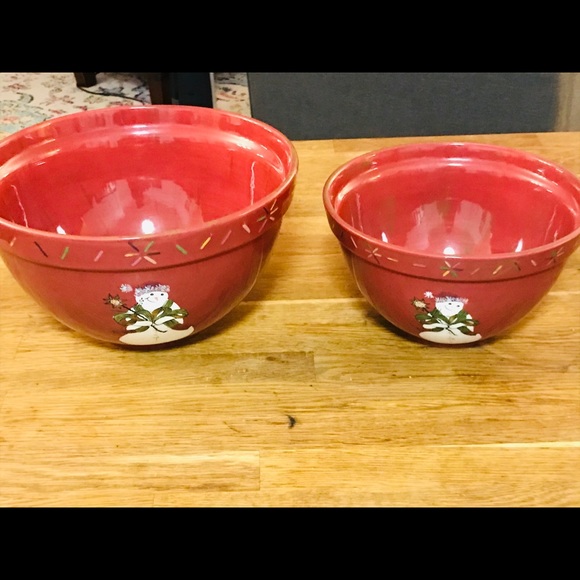 Tracy Porter, Ceramic Bowl Christmas set W bonus - Picture 3 of 9